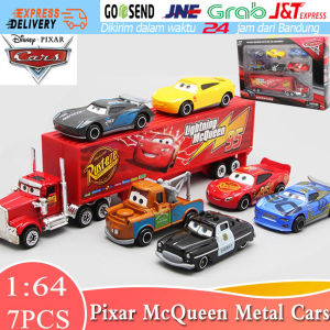 7 Pcs Disney Pixar Cars Diecast Mainan Koleksi Anak Alloy Car Set Mainan Mobil