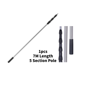 PilotsShop Fruit Picker Head Metal Fruit Picking Tools Fabric Pengait Buah Fruit Catcher Outdoor Garden Kait Buah Pick Tool