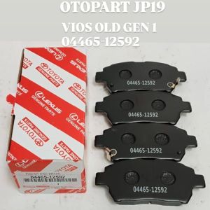 BRAKE PAD FRONT VIOS OLD GEN 1 POLOS KAMPAS REM DEPAN VIOS LIMO GEN 1 COROLLA ALTIS 04465-12592