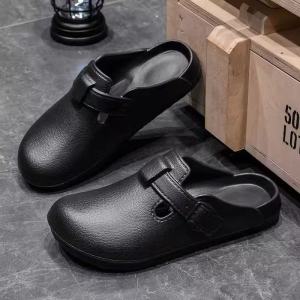 fashion boutou soft slipper casal anti slip slipper flat sandals