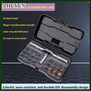 ZHUYUN Dụng cụ cầm tay chính xác làm việc 24 trong 1 đa mục đích Ratchet cờ lê tuốc nơ vít thiết lập bit từ công cụ thiết lập tự làm hộ gia đình sửa chữa công cụ