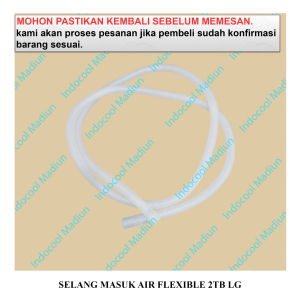 S2LG FLEXIBLE SELANG/SELANG MESIN CUCI/SELANG MASUK AIR FLEXIBLE 2 TABUNG LG