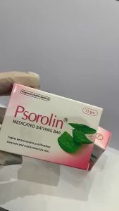Psorolin Medicated Bar: Best Soap for Psoriasis, Dry Skin & Vitiligo