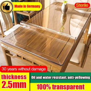 【24 hours delivery 】2.5mm thickness pvc table cloth transparent table cover clear table cloth waterproof plastic table cover pvc table mat transparent table mat table protector mat transparent table cloth