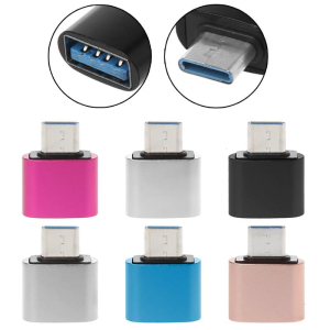 Kim loại USB C 3.1 Loại C Nam để USB 2.0 Nữ OTG chuyển đổi đồng bộ dữ liệu Adapter cho S9 S8 Lưu ý 9/8 cho người bạn đời 20