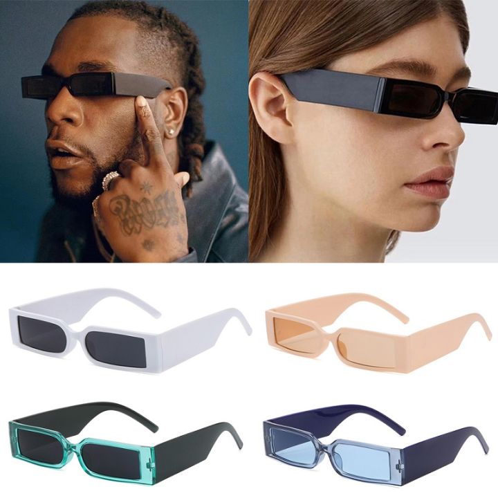 Rectangle Frame Fashion Sunglasses 2023 Hip Hop Vintage