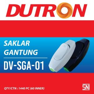 Saklar Gantung On Off Dutron Sakelar Kabel Gantung Hitam Putih