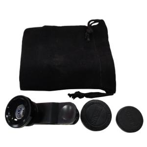 3 In 1 Clip On Smartphone Fisheye Lens Phone Camera Lens Universal Lens for Most Phone Wide Angle Macro Fish Eye Lens