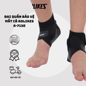 Băng Cổ Chân Đai Quấn Bảo Vệ Mắt Cá Bó Cổ Chân Chính Hãng Aolikes Tập Gym Thể Thao 7130