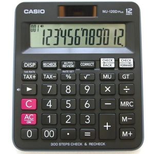 【2025 terbaru】Kalkulator Citizen 12 Digit Casio Calculator DJ-120D Plus Check & Correct Review Desktop Kalkulator DJ 120D PLUS Original