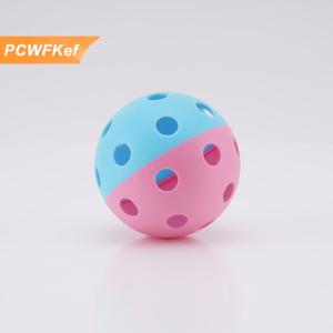 【PCWFKef】 Trong Nhà Pickleball Bóng Mái Chèo Bóng 72Mm Pickleball Thể Thao Đào Tạo Thực Hành Nhựa Pickleball Bóng Rỗng