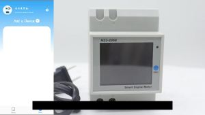N52-2068 Din Rail WiFi Smart Energy Power Meter 40-300V Electricity Ammeter Remote Networked Meter Reading
