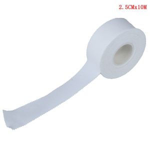 Medical White Cotton Sports Tape Sports Strapping Strain Care Strap Elastic Strap Muscle Strain Support