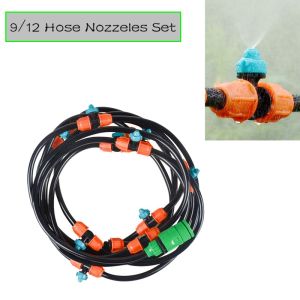 9/12 Hose Watering System Misting Nozzels Set