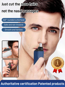 【Original】German Quality Electric Nose Hair Trimmer USB Rechargeable Safe Non-Invasive Travel Portability Nosehair Clipper
