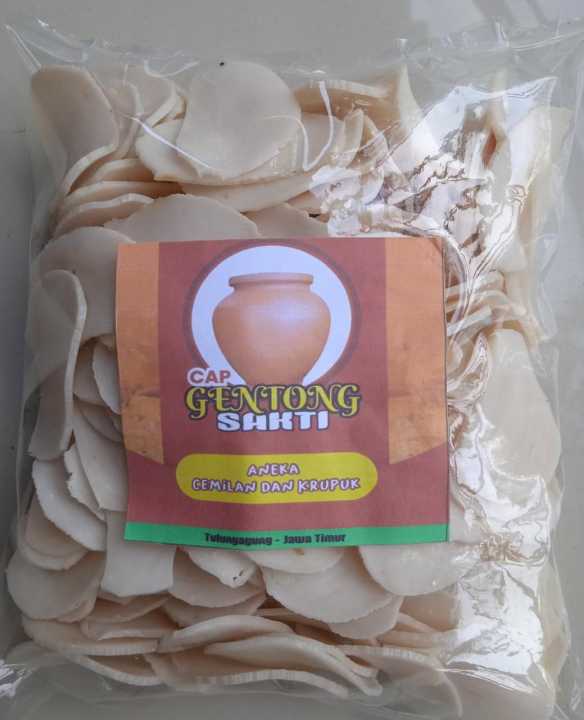Krupuk Mentah / Krupuk BAWANG /Kerupuk Bawang Putih 250 Gram CAP GENTONG SAKTI Termurah Bisa COD