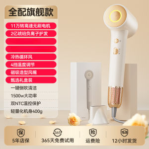 Penghantaran dari China [2025] Yanxuan Luyao Pengering Rambut Berkelajuan Tinggi Rumah Pengering Rambut Ion Negatif Tidak Merosakkan Salun Kuasa Tinggi Mudah Alih 3.8