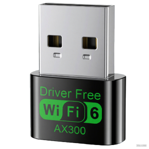 Universal WiFi Receiver AX300 WiFi 6 Wireless Adapter 2.4G WiFi Card Wifi6 USB Dongle PC Laptop