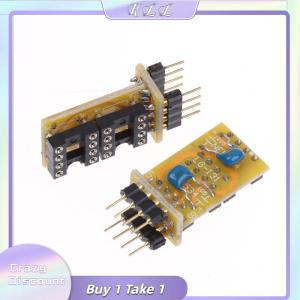 KLL อะแดปเตอร์แปลงสัญญาณเสียง DIP8เดี่ยวเป็นแอมป์เดี่ยวแบบคู่สำหรับ NE5534 AD797เครื่องขยายเสียงในการทำงาน OPA627
