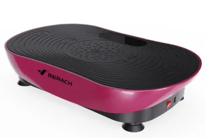Merach Vibration Plate Fitness Machine with Remote Control Resistance Bands