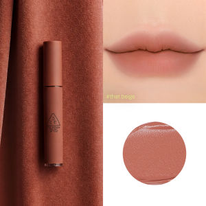 3CE Velvet lip tint lipstick smooth matte creamy airy texture with rich pigments for soft-blurred comforting look