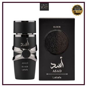 ASAD ELIXIR BY LATTAFA FOR HIM EDP 100ML PERFUME