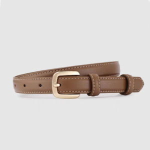 Happy Mall COD #65 New Korean style womens fashion high-end alloy cowhide belt womens accessory belt 105CM length