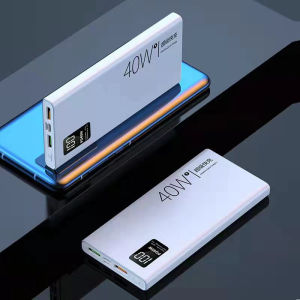 SG【READY STOCK】🔥Fast Charging Powerbank 30000mAh Portable Charger Ultra Thin PD20W 20000mAh Power Bank Battery Flash Charging Qc3.0