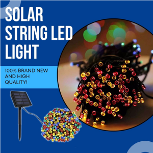 🎁 【Readystock】 + FREE Shipping 🎁 100 LED Solar Power Fairy String Lights Christmas Party Decor Garden Outdoor Lamp Multi Color