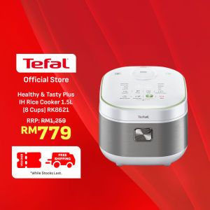 Tefal Healthy & Tasty Plus IH Rice Cooker 1.5L (RK8621)