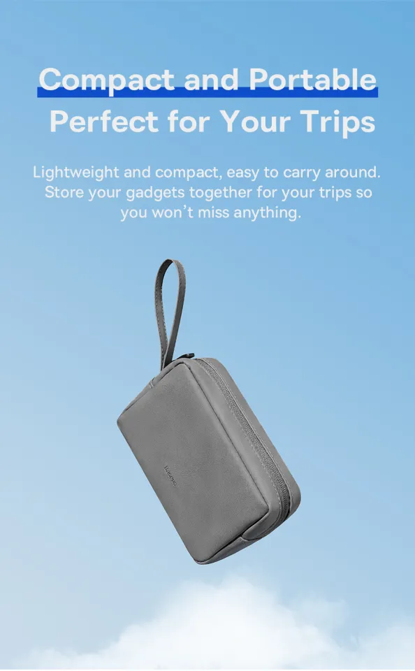 Baseus Electronic Digital Gadget Bag Hard Disk Powerbank Storage - Main Image
