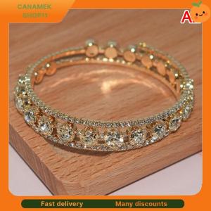 ❣️❣️❣️ Fashion Crystal Bracelet for Women Wedding Bangle Hand Jewelry Multi-Layer Bridal Rhinestone Bracelet
