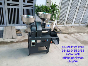 Máy xát gạo Trường Thành mới động cơ 3kw(4hp) bảo hành 1 năm