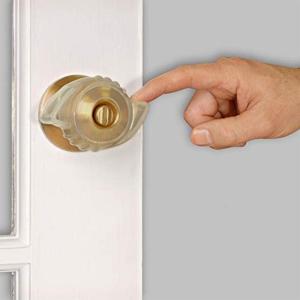 Glowing Silicone Door Knob Cover Glowing Guidance Door Lock Sleeve Housing Skin for Safe and Smooth Opening