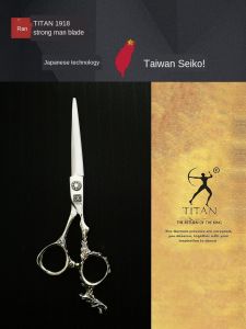 กรรไกรตัดผม 6.0 นิ้วช่างทำผมตัดแบนhairdresser barber Shopกรรไกรตัดเย็บมืออาชีพของแท้พิเศษกรรไกรตัดผมนำเข้า