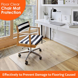 🇸🇬 Office Chair Mat for Hardwood / Floor Clear Chair Mat Protection / Floor Protector for Under Desk Chair Mat