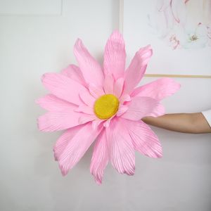 LUMIQLO 50cm Artificial Daisy Multicolor Waterproof Simulated Flower Large PE Foam Daisy Wedding Decoration