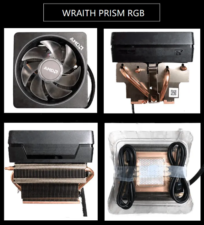 AMD RYZEN 3500 x2 Wraith Prism x2