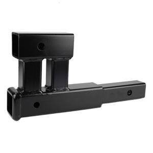 Double Hitch Elevator Adapter Hard Trailer Hitch Extender System Double Function Hitch Extension Easy to Use for Trailer