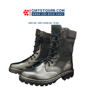 Giày Boot Nam Cao Cổ Da Thật Bảo Hành 12 Tháng mã C32