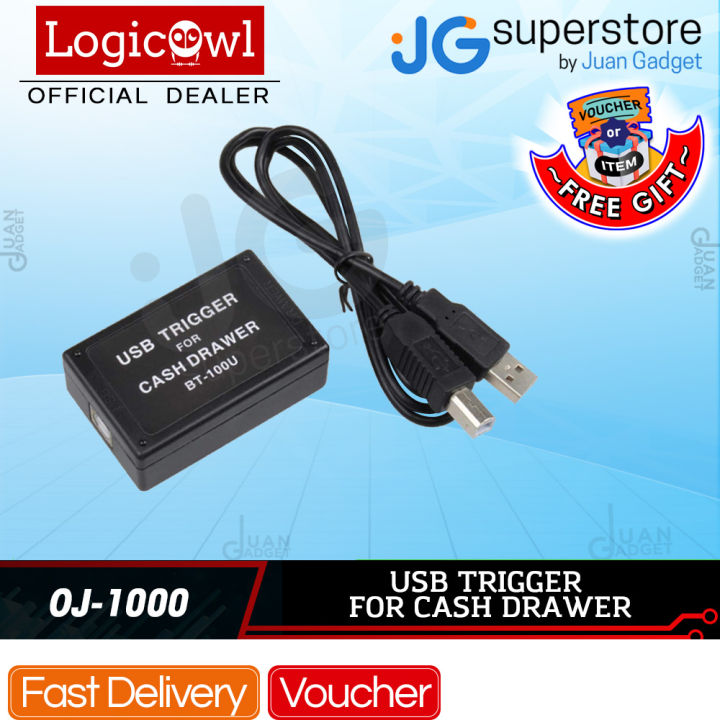 LogicOwl OJ-1000 USB Trigger for Cash Drawer with RJ11 Interface POS