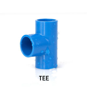 PVC Pipe Blue Fittings Connector coupling elbow tee male and female adaptor 3way Frank Hardware 1/2 inch 3/4 inch 1 inch