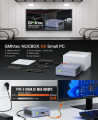 GMK K6 AMD Ryzen7 7840HS  WIFI6 BT5.2 Wins 11 Pro DDR5 WIFI6 BT5.2  Desk Office Gaming MINI PC. 