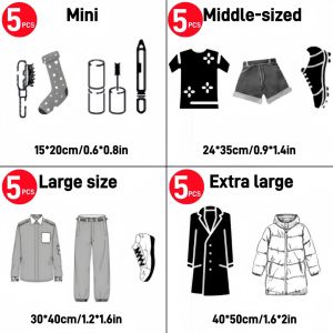 Túi lưu trữ quần áo kín có thể tái sử dụng túi tổ chức tái sử dụng bền lý tưởng cho tổ chức tủ quần áo và nhu yếu phẩm du lịch