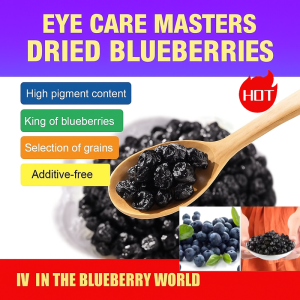 🔥Hot Sale🔥Northeast Specialties Dried Dried Blueberries Changbai Mountain 5 Star Premium Dried Blueberries Natural Organic Freeze Dried Fruit Snack Rich Antioxidants Healthy Food Dried Blueberries  No Added Sugar Dried Blueberries
