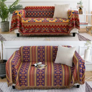 Thảm Phủ Sofa Vintage Thảm Trải Sàn Thổ Cẩm Nhập Khẩu Cao Cấp Nhiều Kích Thước Trang Trí Nhà Cửa Decor Homestay