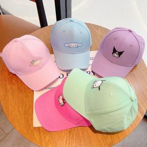Sanrio Cartoon Kids Baseball Cap – Kuromi Cinnamoroll & My Melody Cute Duckbill Hat Casual Summer Cap Gift for Children