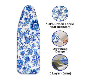 <Malaysia Stock>Premium Quality Thick Ironing Board Cover with Sponge Colorful Sarung Ironing Board Cantik Murah 烫衣板布套
