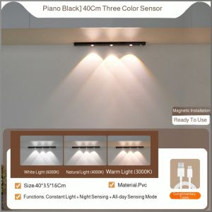 Smart Lights Cats Eye Strobe-free Sensor Light Hidden Ambiance Three-speed Mode Three Color Temperatures
