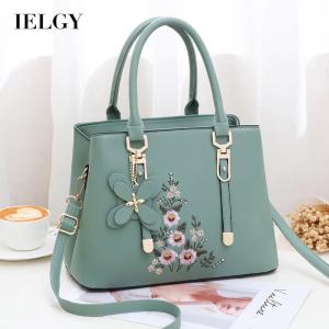 IELGY soft leather simple large-capacity fashion messenger bag